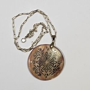 Abalone Shell Pendant Necklace